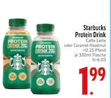 Protein Drink Caffe Latte Angebote von Starbucks bei EDEKA Rosenheim