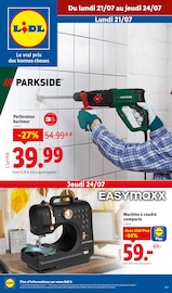 Prospectus Lidl à Rosnay, "Le vrai prix des bonnes choses", 49 pages de promos valables du 21/07/2025 au 24/07/2025