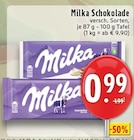 EDEKA Waldfeucht - Schokolade Angebot im Prospekt Schokolade bei EDEKA im Waldfeucht Prospekt für 0,99 €