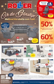 Aktueller ROLLER Prospekt mit Fernsehsessel, "Weihnachtsrabatte zum Fest!", Seite 1