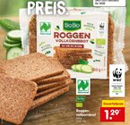 Roggenvollkornbrot Angebote von BioBio bei Netto Marken-Discount Stendal für 1,00 €