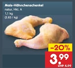 Mais-Hähnchenschenkel im aktuellen Netto Marken-Discount Prospekt für 3,99 €