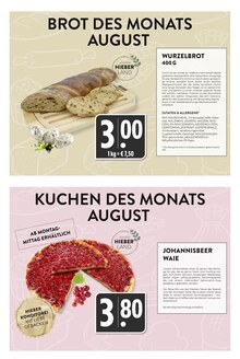 Brötchen im aktuellen Hieber Prospekt (Freiburg (Breisgau)) Brötchen im Hieber Prospekt "Aktuelle Angebote" mit 19 Seiten (Freiburg (Breisgau))
