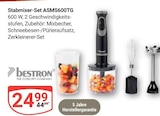 Stabmixer-Set ASMS600TG im Angebot bei GLOBUS in Gotha Stabmixer-Set ASMS600TG Angebote von Bestron bei GLOBUS Gotha für 24,99 €