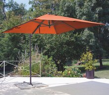 Parasol déporté roma 2,5 x 2,5 m - Mr Bricolage à Nantes Parasol déporté roma 2,5 x 2,5 m en promo chez Mr Bricolage Nantes à 159,00 €