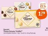 Tiamo feinste Trüffel Angebote von Sarotti bei tegut Stuttgart für 1,79 €