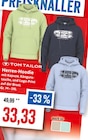 Herren-Hoodie im Angebot bei Kaufhaus Stolz in Rostock Herren-Hoodie Angebote von Tom Tailor bei Kaufhaus Stolz Rostock für 33,33 €