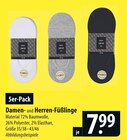 Damen- und Herren-Füßlinge im Angebot bei famila Nordost in Langenhagen Damen- und Herren-Füßlinge Angebote von ABS bei famila Nordost Langenhagen für 7,99 €