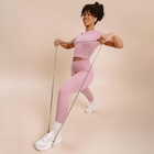 Promo Legging de sport taille haute mauve femme à 25,99 € dans le catalogue La Halle à Meyzieu