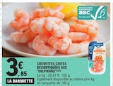 Crevettes cuites décortiquées ASC - DELPIERRE dans le catalogue E.Leclerc