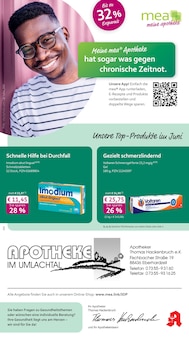 Aktueller mea - meine apotheke Prospekt "Unsere Juni-Angebote" Aktueller mea - meine apotheke Prospekt