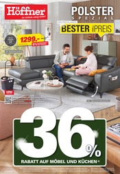 Höffner Möbel & Einrichtung Prospekt der aktuellen Woche mit 20 Seiten, gültig von 20.09.2023 bis 04.10.2023, in Hamburg und Umgebung Aktueller Höffner Möbel & Einrichtung Prospekt in Hamburg und Umgebung, "Polster Spezial" mit 20 Seiten, 20.09.2023 - 04.10.2023