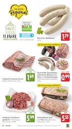 Hackfleisch Angebot im aktuellen EDEKA Prospekt auf Seite 17