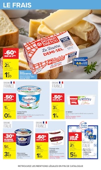 Promotion Lait Bio dans le prospectus Carrefour, valable du 20/10/2026 au 02/11/2026 Promo Lait Bio dans le catalogue Carrefour du moment à la page 38
