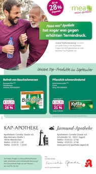 Aktueller mea - meine apotheke Prospekt "Unsere September-Angebote" Seite 1 von 4 Seiten