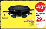 Raclette Grill Crêpe - Tefal en promo chez U Express Carpentras à 29,99 €
