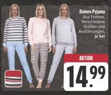 Damen Pyjama Angebote bei E center Bamberg für 14,99 €