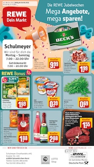 REWE Prospekt der Woche "Dein Markt" Seite 1, 29.09.2025 bis 04.10.2025 für Gelsenkirchen Aktueller REWE Prospekt "Dein Markt" Seite 1 von 33 Seiten für Gelsenkirchen