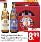 Aktuelles Weißbier Naturtrüb Angebot bei EDEKA in Lahr (Schwarzwald) ab 8,99 €