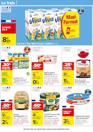 Prix et réduction Lait Bio dans le prospectus Carrefour en cours Offre Lait Bio dans le catalogue Carrefour du moment à la page 28