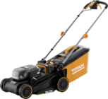 Tondeuse sans fil titan 18v, mulching, 34 cm - TITAN dans le catalogue Brico Dépôt
