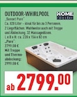 Aktuelles Outdoor-Whirlpool Sunset Pure Angebot bei Marktkauf in Bielefeld ab 2.799,00 €
