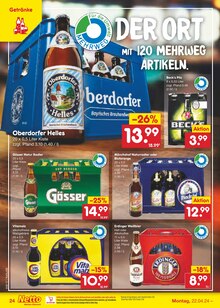 Bier im Netto Marken-Discount Prospekt "Aktuelle Angebote" mit 51 Seiten (Koblenz)