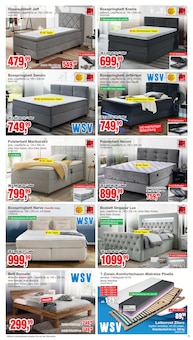 Matratze im Die Möbelfundgrube Prospekt "WINTER SCHLUSS VERKAUF" mit 20 Seiten (Saarbrücken)