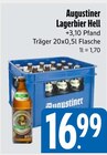 Lagerbier Hell bei E xpress im Starnberg Prospekt für 16,99 €