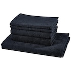 FROTTIERSET UNI CORNFLOWER Schwarz 5-teilig von Joop! im aktuellen XXXLutz Prospekt für 89,99 €