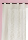 Rideau à œillets Nando effet lin tissé - Maxi Bazar à Caluire-et-Cuire Rideau à œillets Nando effet lin tissé en promo chez Maxi Bazar Caluire-et-Cuire à 24,99 €
