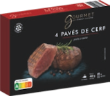 4 pavés de cerf ou de sanglier marinés - GOURMET FINEST CUISINE à 9,49 € dans le catalogue Aldi