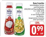 Cremefine zum Aufschlagen im Angebot bei E center in Weimar Cremefine zum Aufschlagen Angebote von Rama bei E center Weimar für 0,99 €