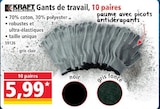Promo Gants de travail à 5,99 € dans le catalogue Norma à Strasbourg