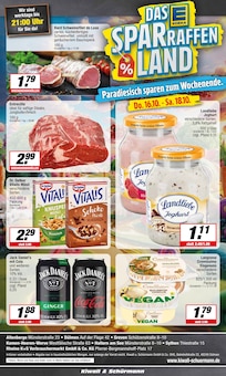 Jack Daniels im aktuellen EDEKA Prospekt (Marl) Jack Daniels im EDEKA Prospekt "Aktuelle Angebote" mit 17 Seiten (Marl)