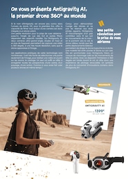 Prix et réduction Drone dans le prospectus Fnac en cours Offre Drone dans le catalogue Fnac du moment à la page 126