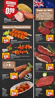 Hähnchenbrust im REWE Prospekt "Dein Markt" mit 33 Seiten (Duisburg)