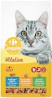 Croquettes chat Vitalive Companino - Carrefour dans le catalogue Supermarchés Match