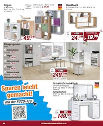 Schreibwaren Angebot im aktuellen POCO Prospekt auf Seite 40