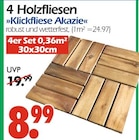 Aktuelles Klickfliese Akazie Angebot bei Wreesmann in Dresden ab 8,99 €