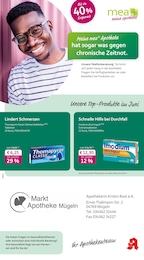 mea - meine apotheke Prospekt für Oschatz mit 4 Seiten mea - meine apotheke Prospekt für Oschatz: "Unsere Juni-Angebote", 4 Seiten, 01.06.2025 - 30.06.2025
