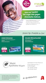 Aktueller mea - meine apotheke Apotheke Prospekt in Oschatz und Umgebung, "Unsere Juni-Angebote" mit 4 Seiten, 01.06.2025 - 30.06.2025