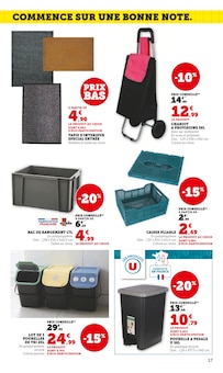 Promo Ménagère dans le catalogue Super U du moment à la page 17
