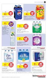 Prix et réduction Volvic dans le prospectus Intermarché Hyper en cours Offre Volvic dans le catalogue Intermarché Hyper du moment à la page 33
