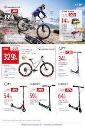 Prix et réduction Casque Vélo dans le prospectus Intersport en cours Offre Casque Vélo dans le catalogue Intersport du moment à la page 15