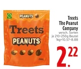 Peanuts im EDEKA Prospekt Peanuts von Treets The Peanut Company im aktuellen EDEKA Prospekt für 2,22 €