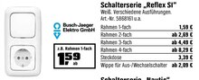Elektroinstallation von Busch-Jaeger bei OBI Elektroinstallation von Busch-Jaeger bei OBI im Prospekt "RAUM FÜR IDEEN."