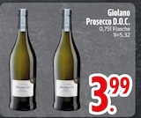 Prosecco D.O.C. von Giolano im aktuellen EDEKA Prospekt für 3,99 €