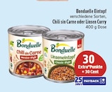 EDEKA - Bonduelle Eintopf Chili sin Carne oder Linsen Curry Angebot im Prospekt Bonduelle Eintopf Chili sin Carne oder Linsen Curry bei EDEKA im Prospekt "" für