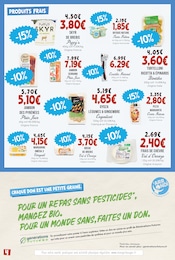 Prix et réduction Yaourt dans le prospectus Naturalia en cours Offre Yaourt dans le catalogue Naturalia du moment à la page 4